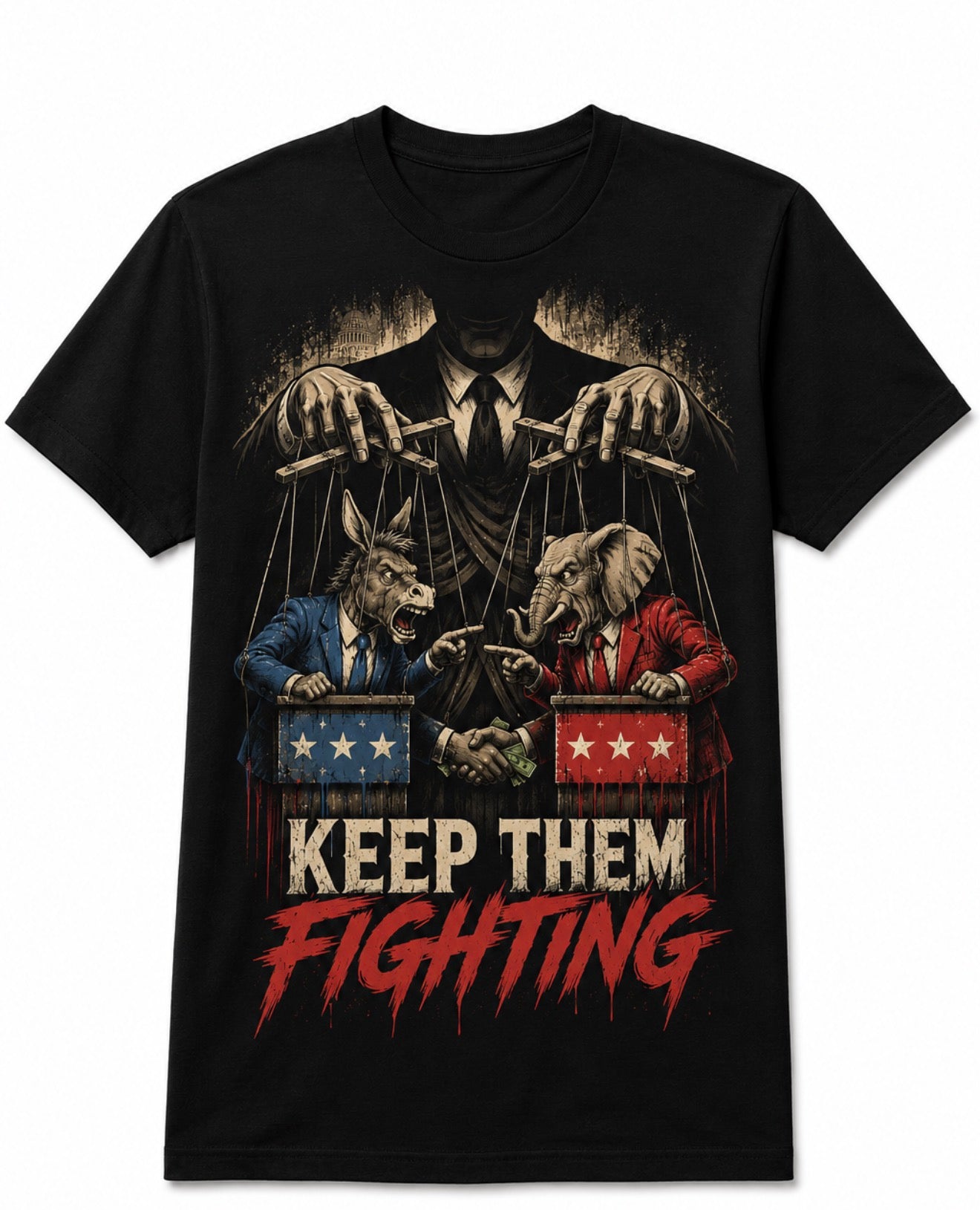 Keep Them Fighting Graphic Tee
