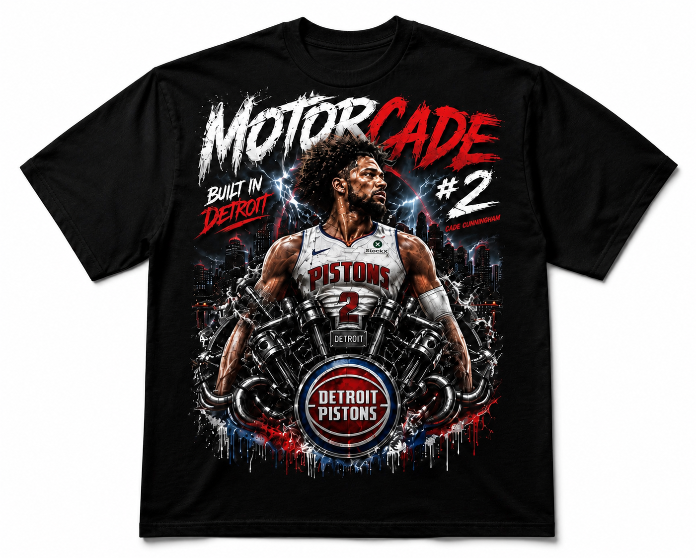 MotorCade-Built in Detroit Tee