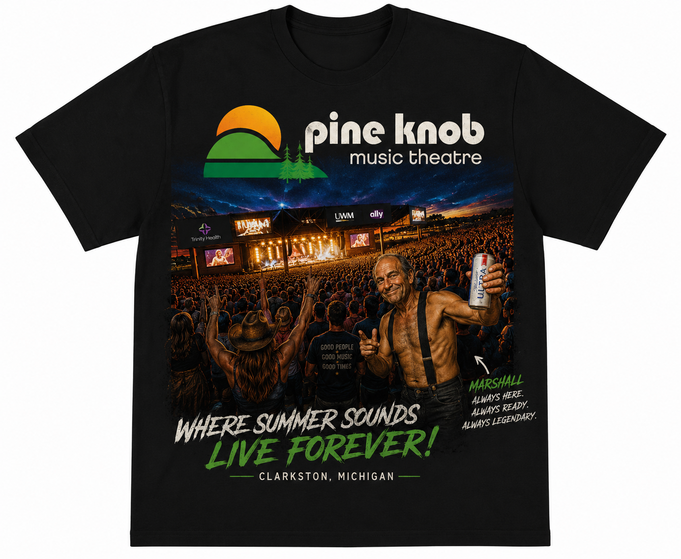 Pine Knob Nights – Marshall Edition Tee