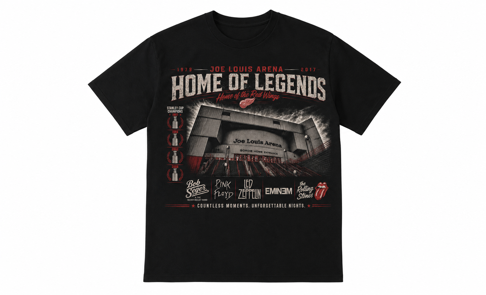Joe Louis Arena – Home of Legends Tee