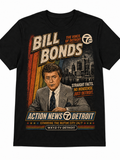 Bill Bonds “The Voice of Detroit” Vintage News Tee