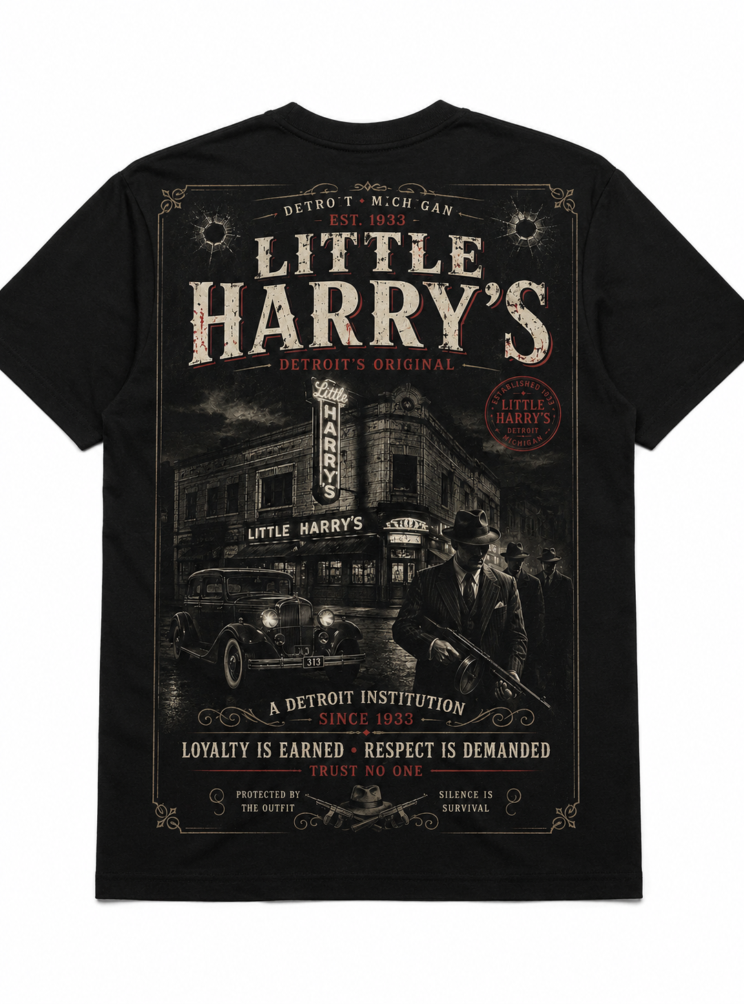 Little Harry’s Detroit Mob Tee